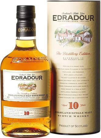 Edradour 10 YO Highland Single Malt Scotch Whisky